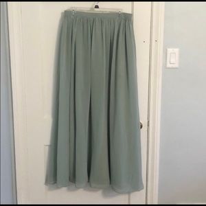 Revelry Clara Chiffon Skirt